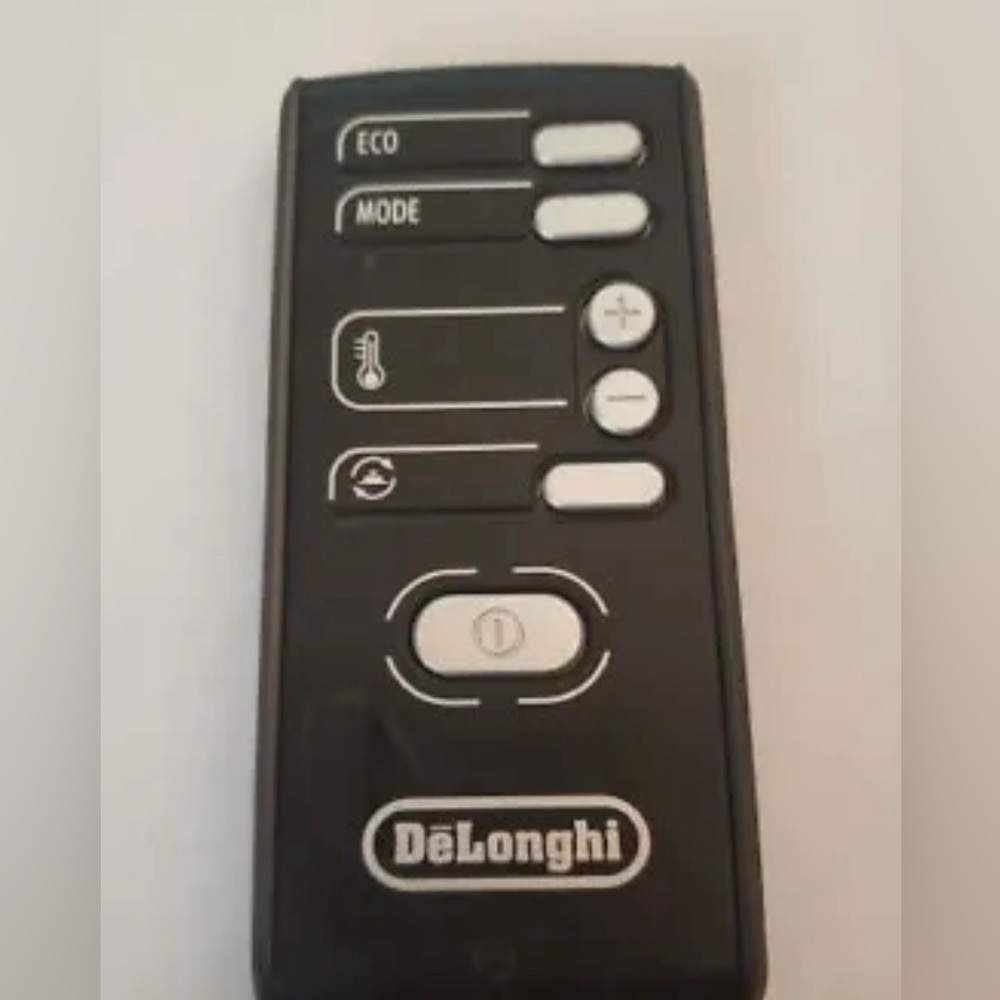DeLonghi Remote Control AC Space Heater Fan Model VGUC Replacement Part Coffee M